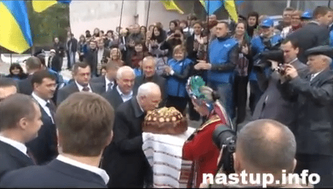 Візит Азарова до Броварів - ВІДЕО