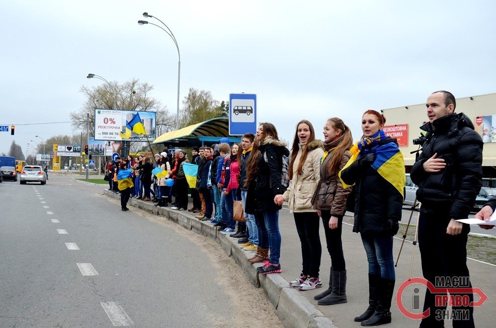 АНОНС: День Соборності у Броварах відзначать живим ланцюгом та вшануванням полеглих за Україну