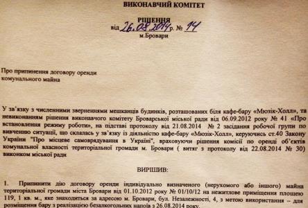 Виконком розірвав договір оренди з «Мюзік Холом». Активісти вимагають відставки Багмут cover image