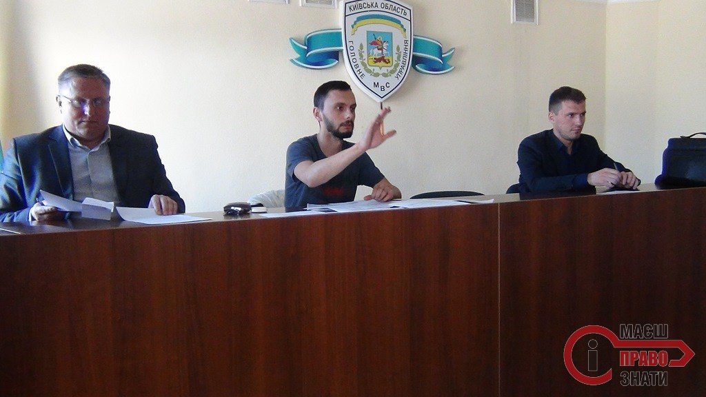 Начальник броварської міліції доповів Громадській раді про резонансні злочини та хід люстрації