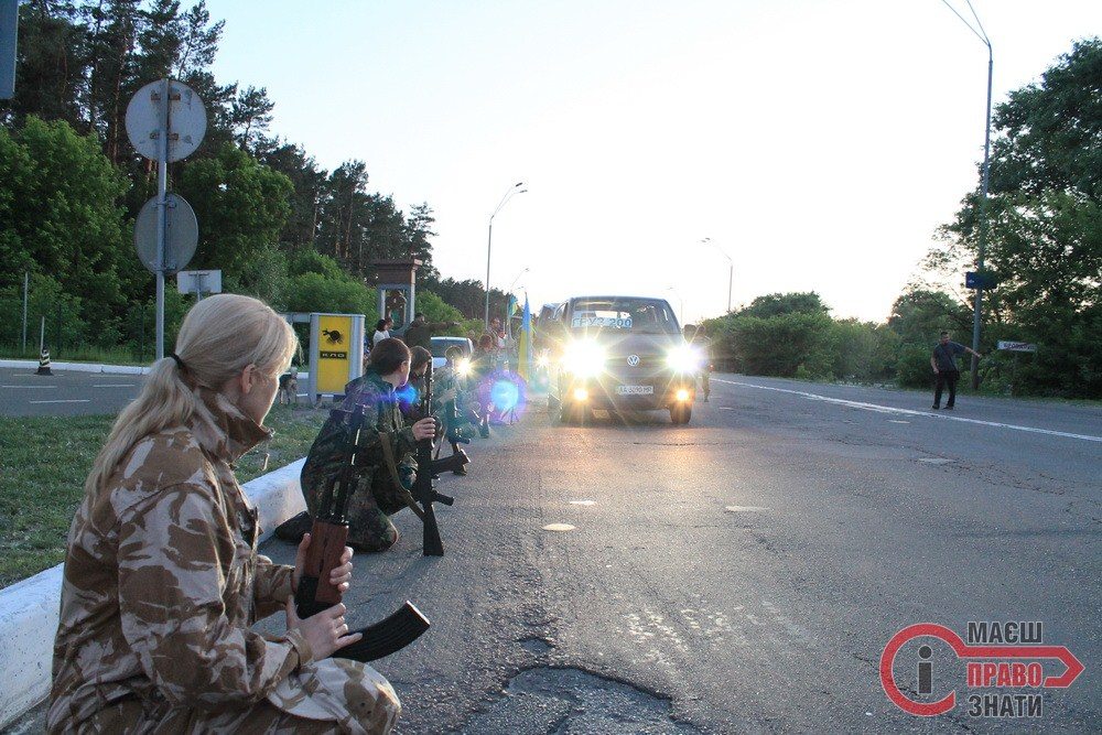 У Броварах віддали останню шану загиблому Герою Віталію Шевченку