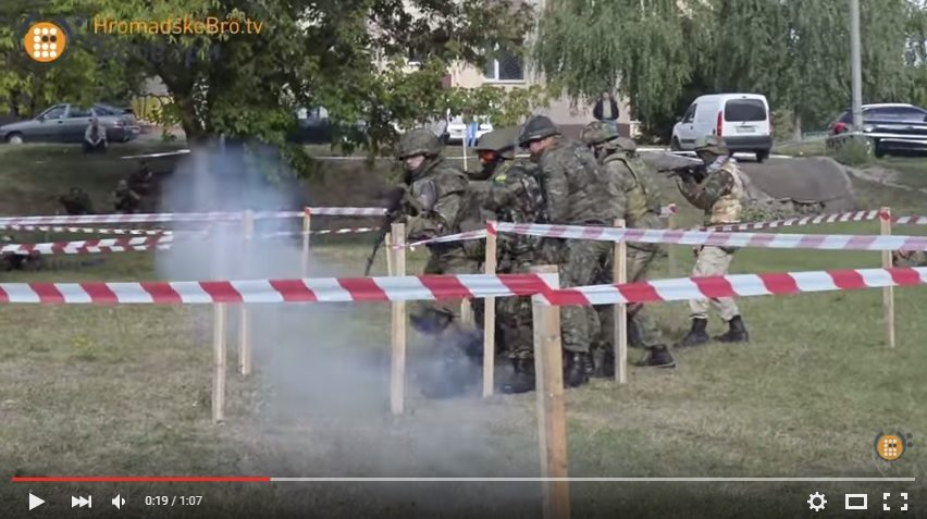 Тероборона Броварів. 5-й загін батальйону - HromadskeBro.tv