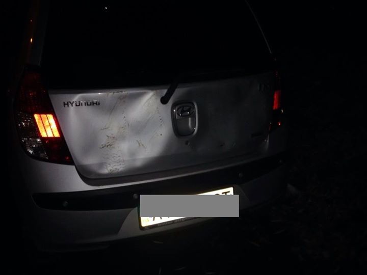 Автівку новообраного депутата Аліни Дяченко побив молодик, його затримали - очевидці