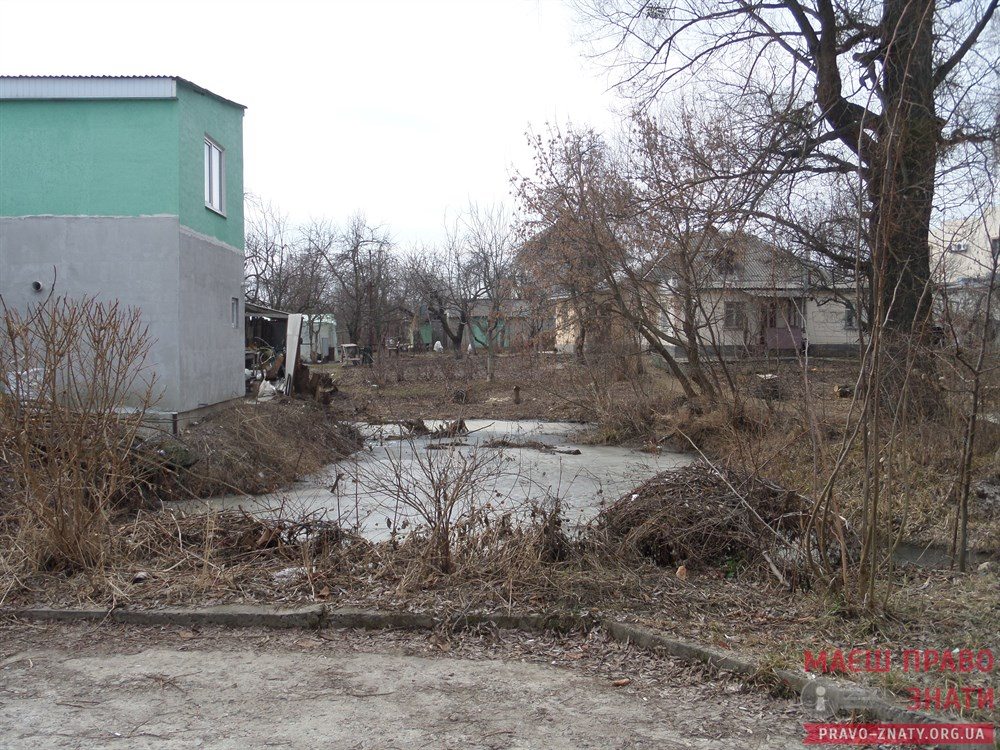 підтоплення, озера