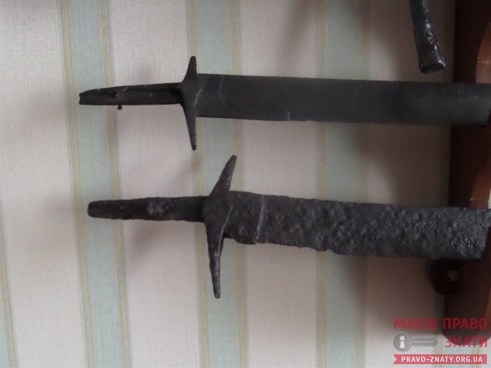 Гредунов, шабля