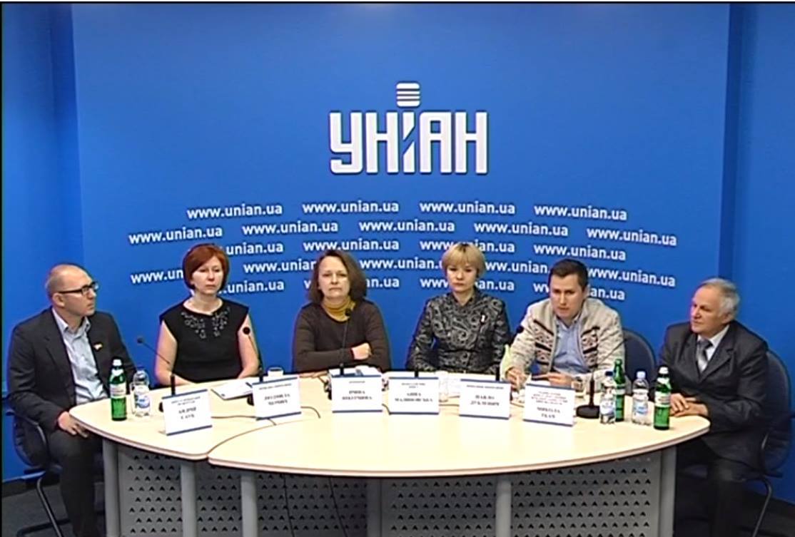 Броварчани дали прес-конференцію в УНІАН щодо вирубки дерев в місті