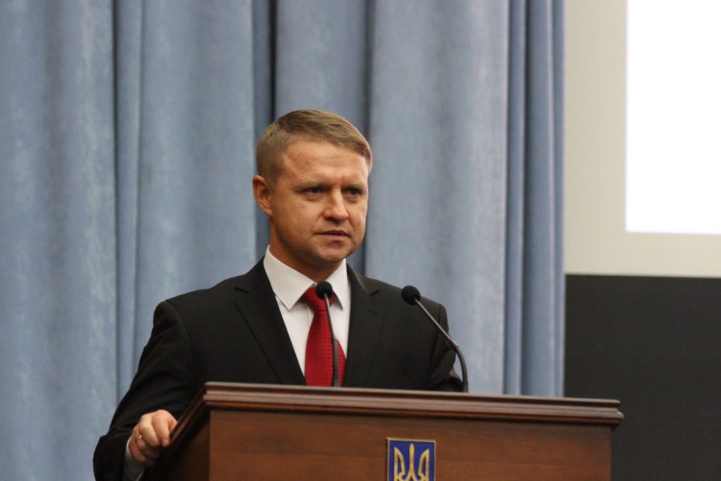 Новий голова Київщини Олександр Горган приступив до своїх обов'язків